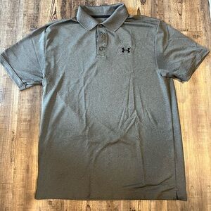 Under Armour Grey Golf Polo